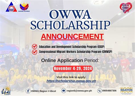 owwa region 2|SCHOLARSHIP ANNOUNCEMENT! .